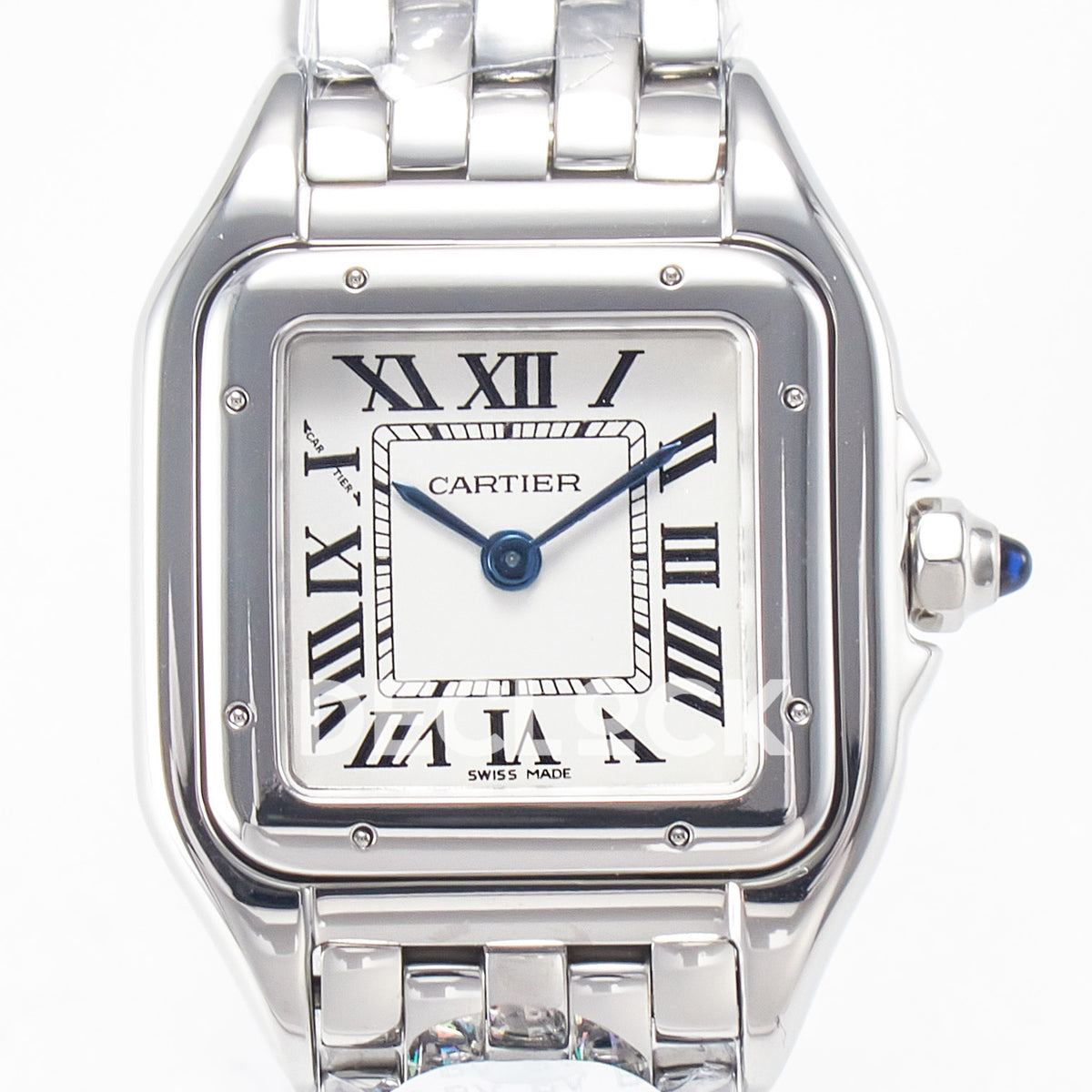Panthère De Cartier Medium 37x27mm Steel White Dial Asian AAA+ Replica – dial front 02