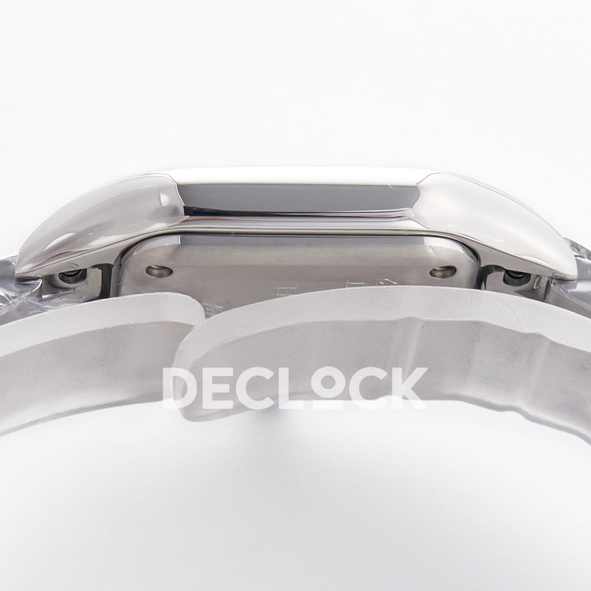 Panthère De Cartier Medium 37x27mm Steel White Dial Asian AAA+ Replica – watch detail 12