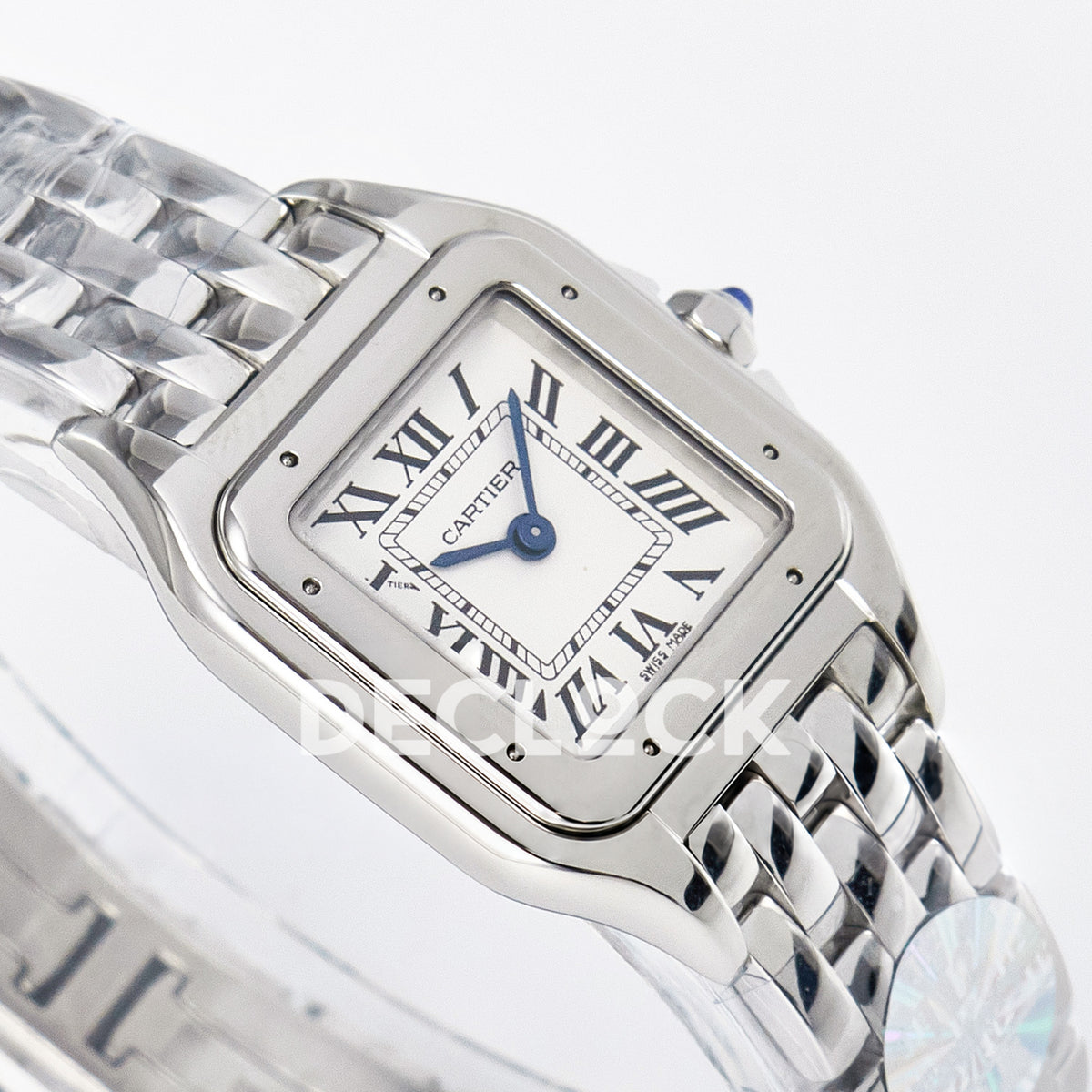 Panthère De Cartier Mini 22x18mm Steel White Dial Asian AAA+ Replica – angle 06