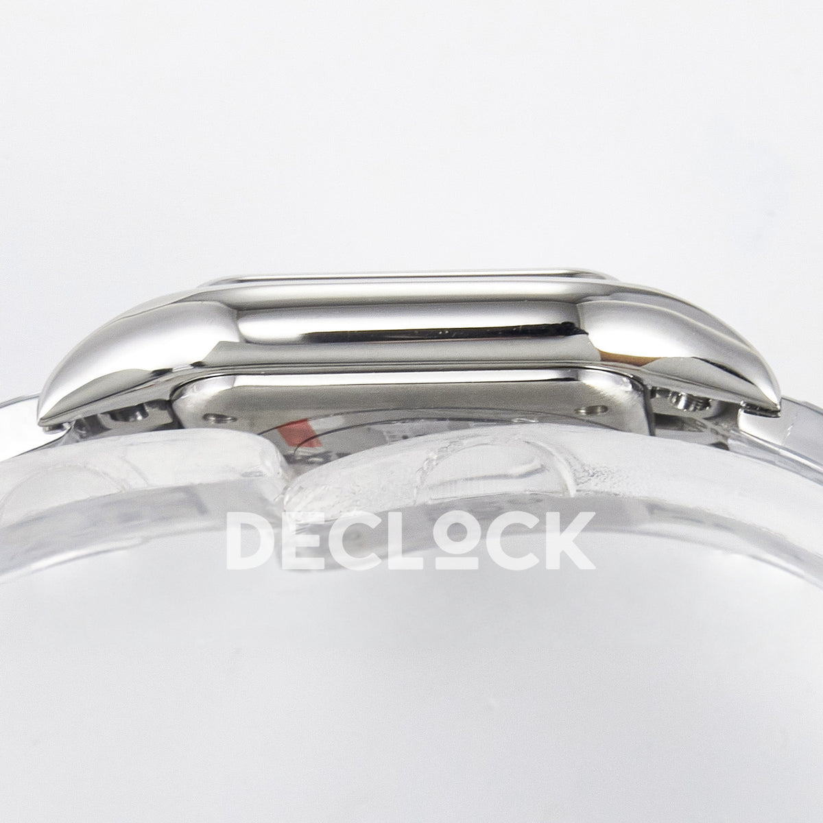 Panthère De Cartier Mini 22x18mm Steel White Dial Asian AAA+ Replica – watch detail 11