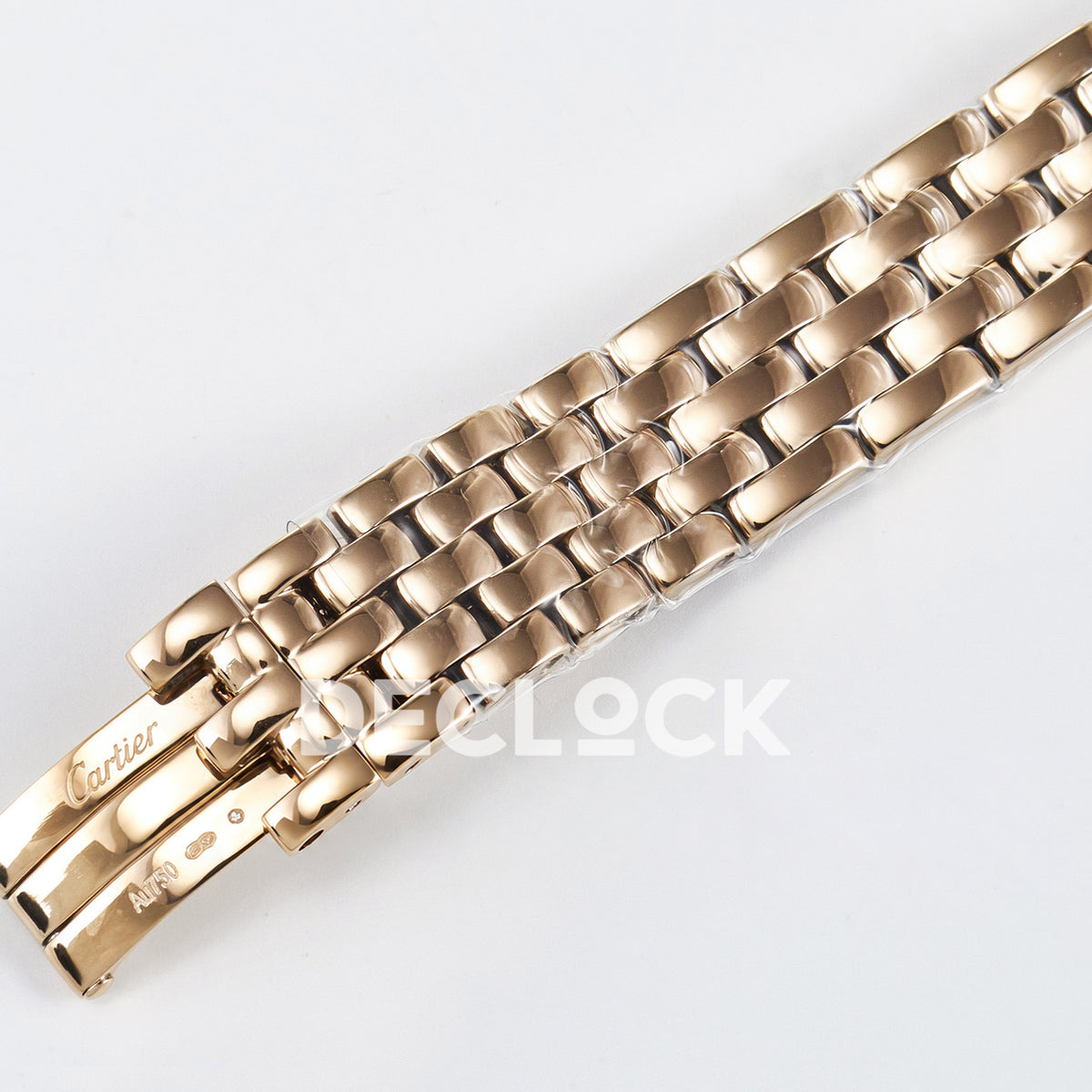 Panthère De Cartier Small 27x22mm Rose Gold White Dial Asian AAA+ Replica – watch detail 17