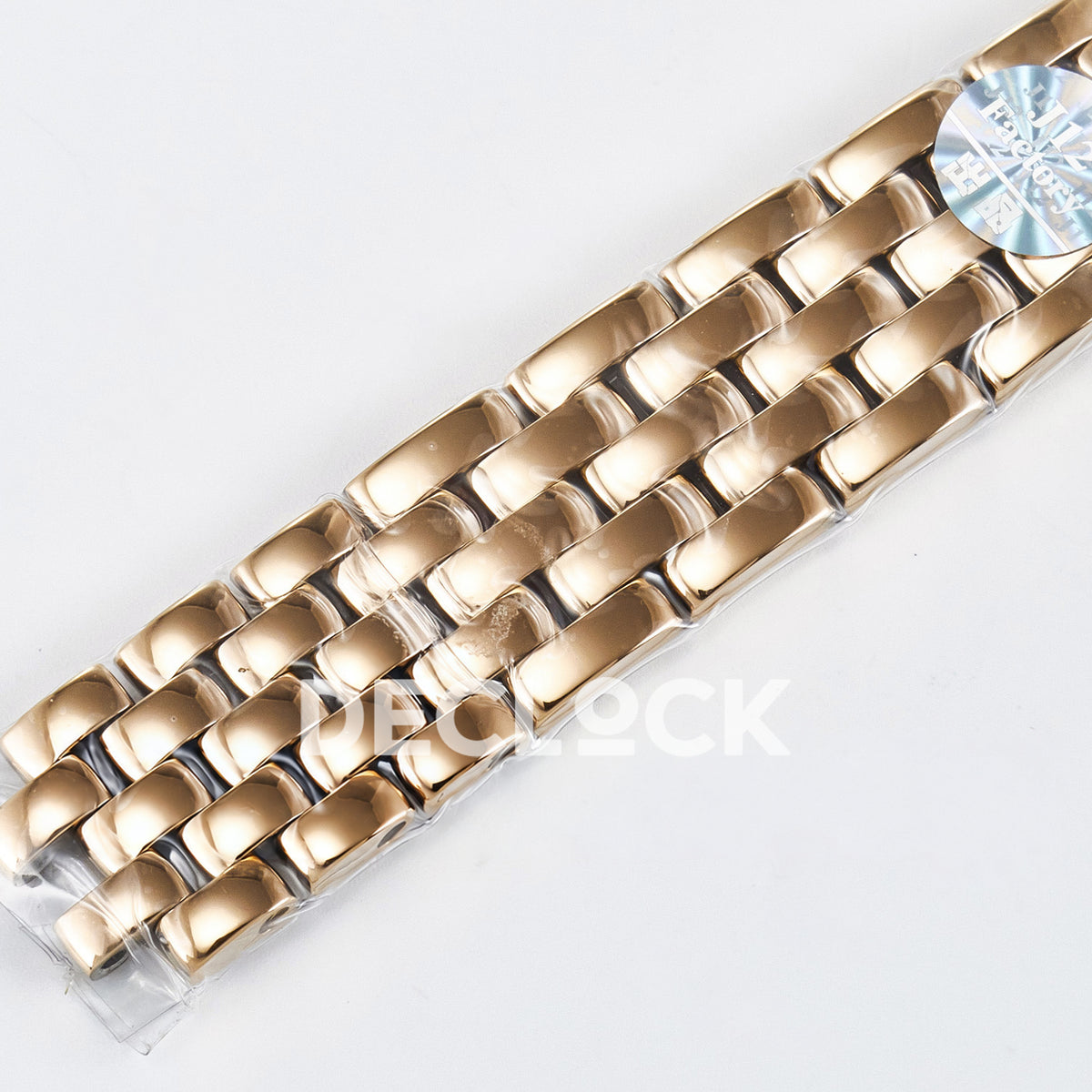 Panthère De Cartier Small 27x22mm Rose Gold White Dial Stone Bezel Asian AAA+ Replica – watch detail 15