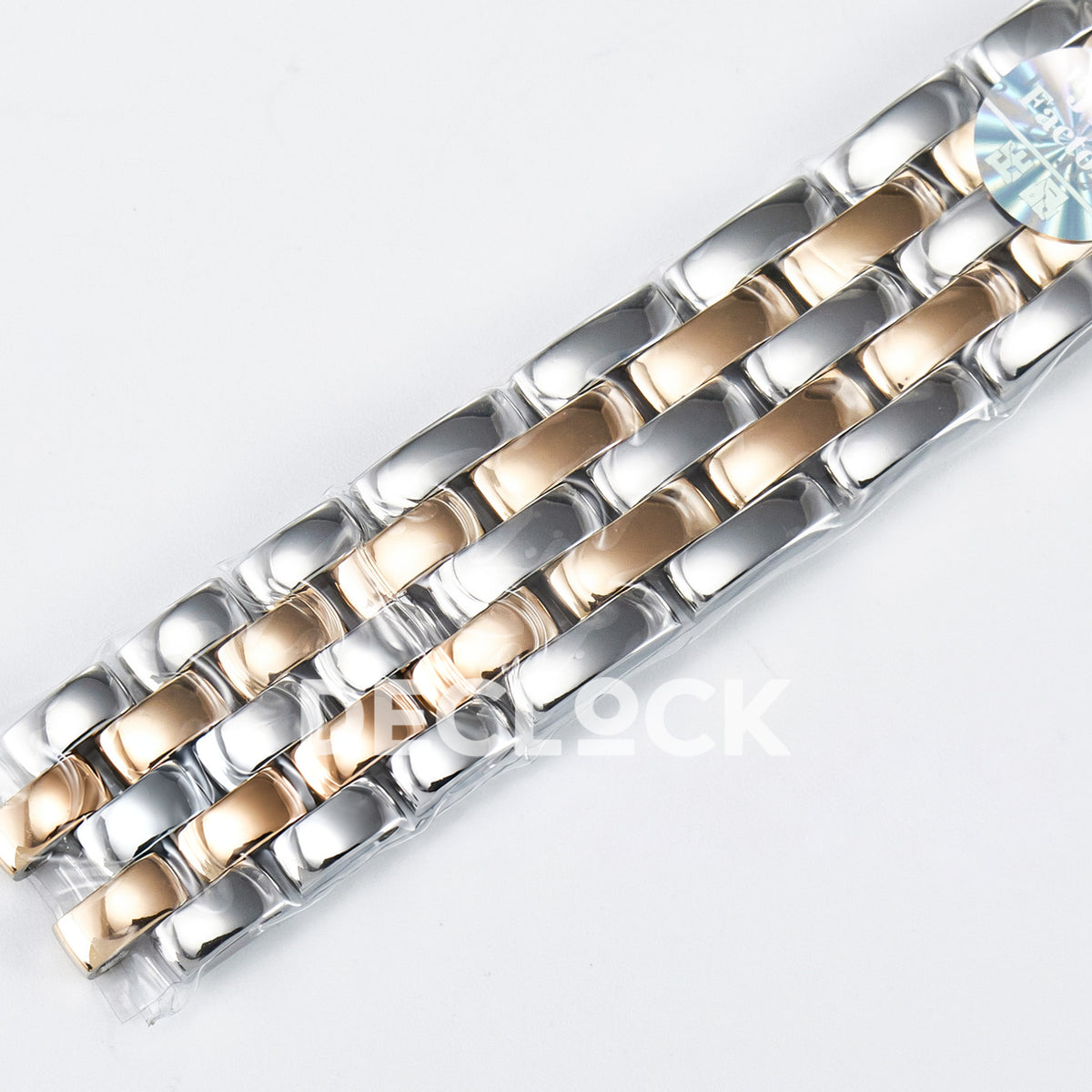 Panthère De Cartier Small 27x22mm Steel & Rose Gold White Dial Stone Bezel Asian AAA+ Replica – watch detail 15