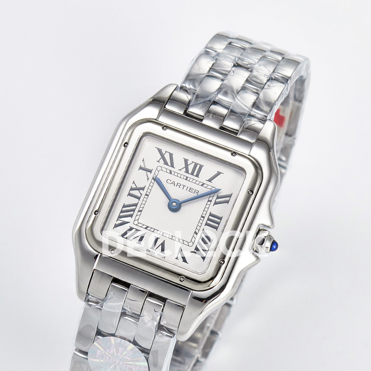 Panthère De Cartier Small 27x22mm Steel White Dial Asian AAA+ Replica – angle 03