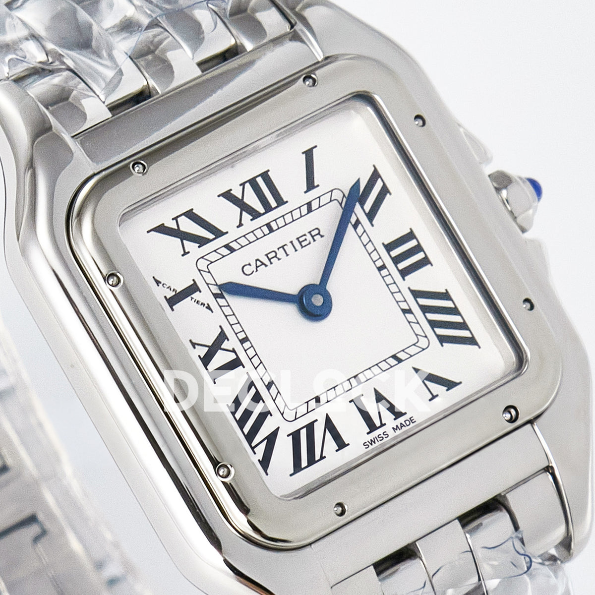 Panthère De Cartier Small 27x22mm Steel White Dial Asian AAA+ Replica – angle 04