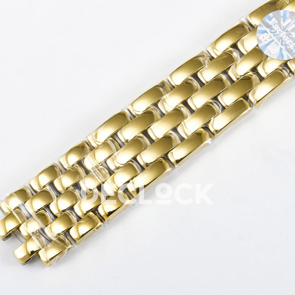 Panthère De Cartier Small 27x22mm Yellow Gold White Dial Stone Bezel Asian AAA+ Replica – watch detail 15