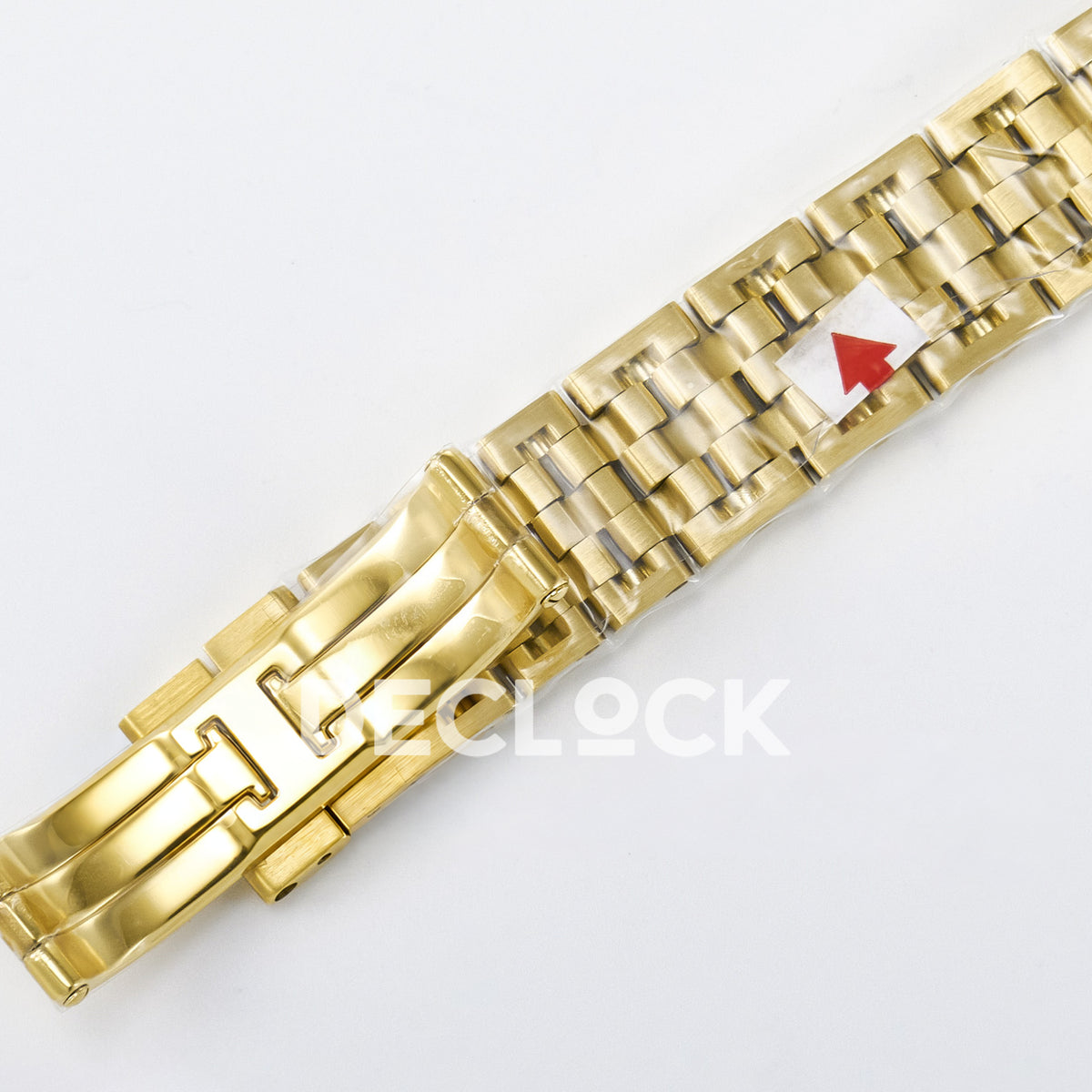 Panthère De Cartier Small 27x22mm Yellow Gold White Dial Stone Bezel Asian AAA+ Replica – watch detail 17
