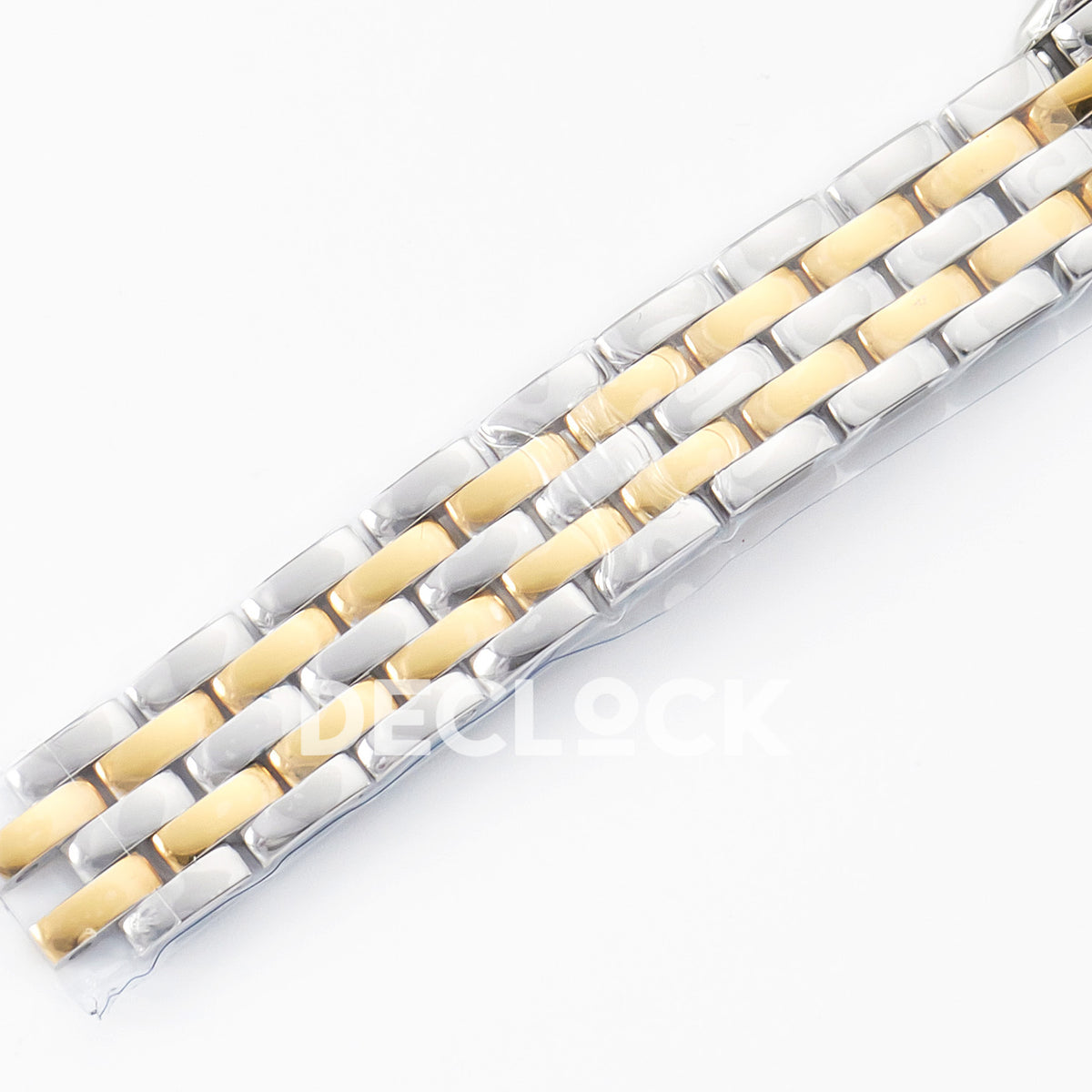 Panthère De Cartier Small 30x22mm Steel & Yellow Gold White Dial Asian AAA+ Replica – watch detail 15