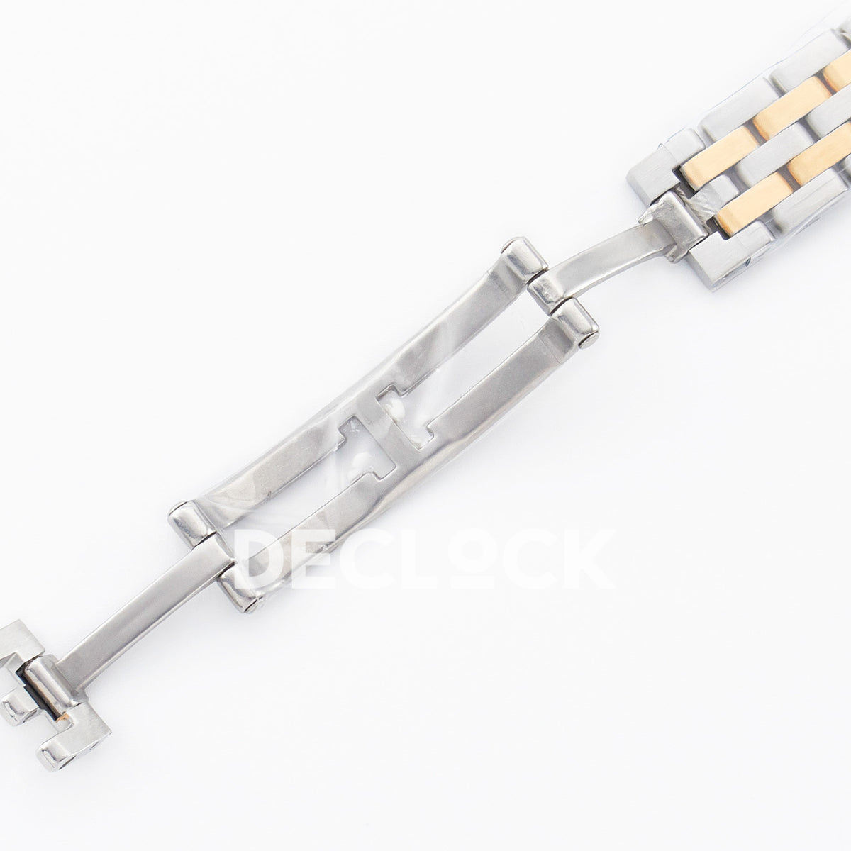 Panthère De Cartier Small 30x22mm Steel & Yellow Gold White Dial Asian AAA+ Replica – watch detail 19