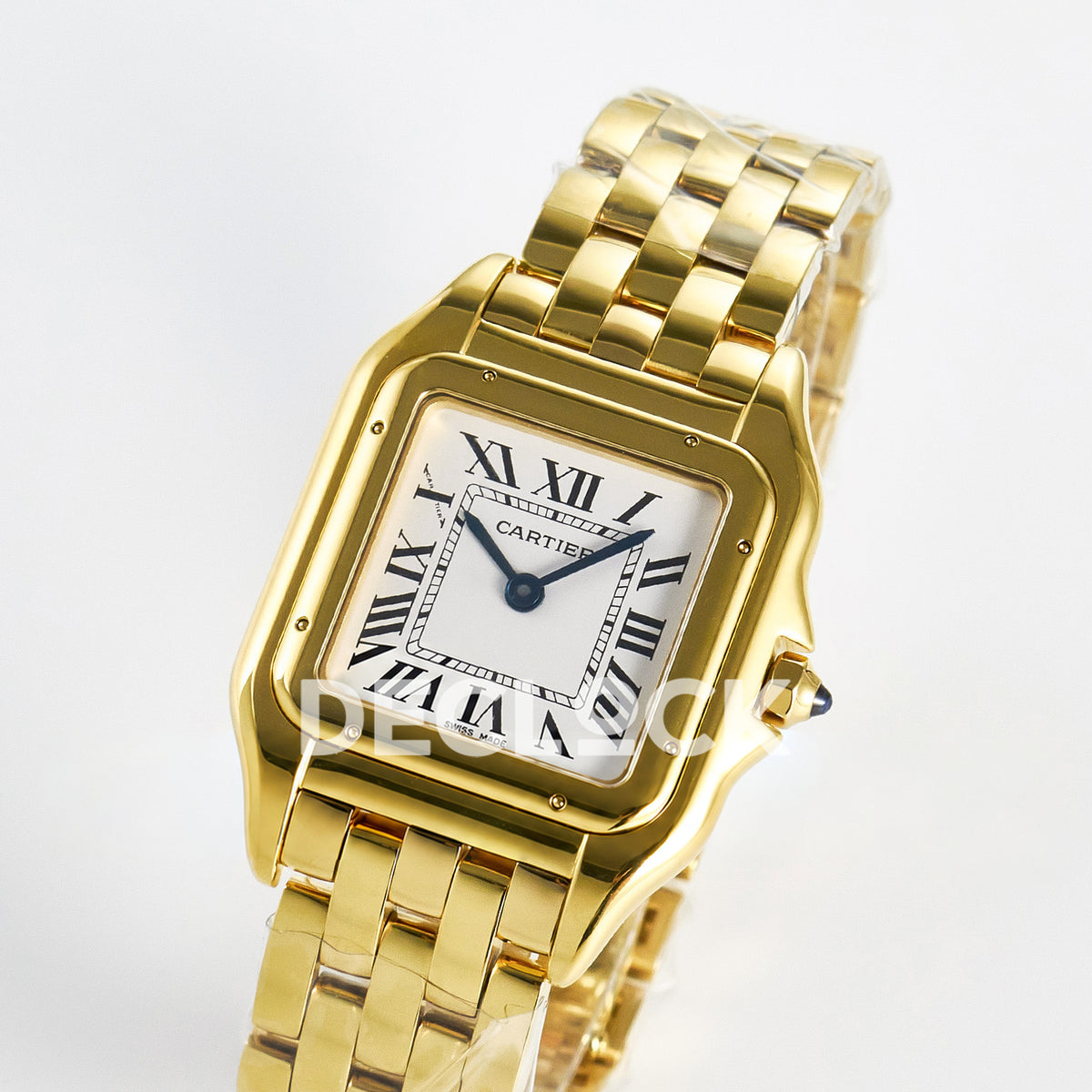Panthère De Cartier Small 30x22mm Yellow Gold White Dial Asian AAA+ Replica – angle 04
