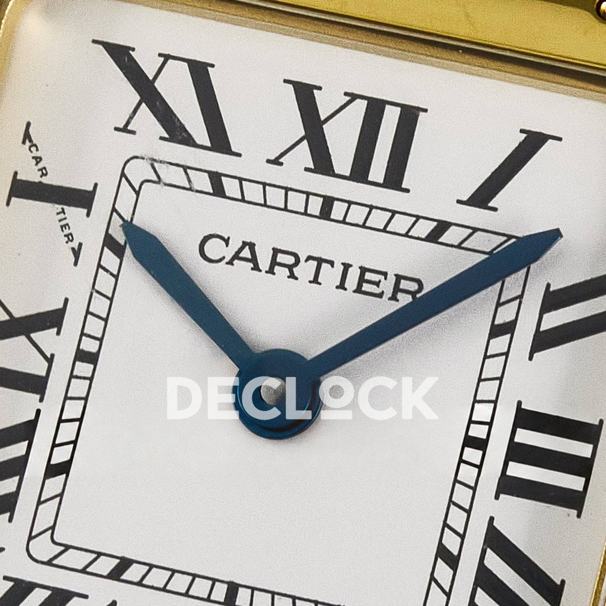 Panthère De Cartier Small 30x22mm Yellow Gold White Dial Asian AAA+ Replica – dial detail 09