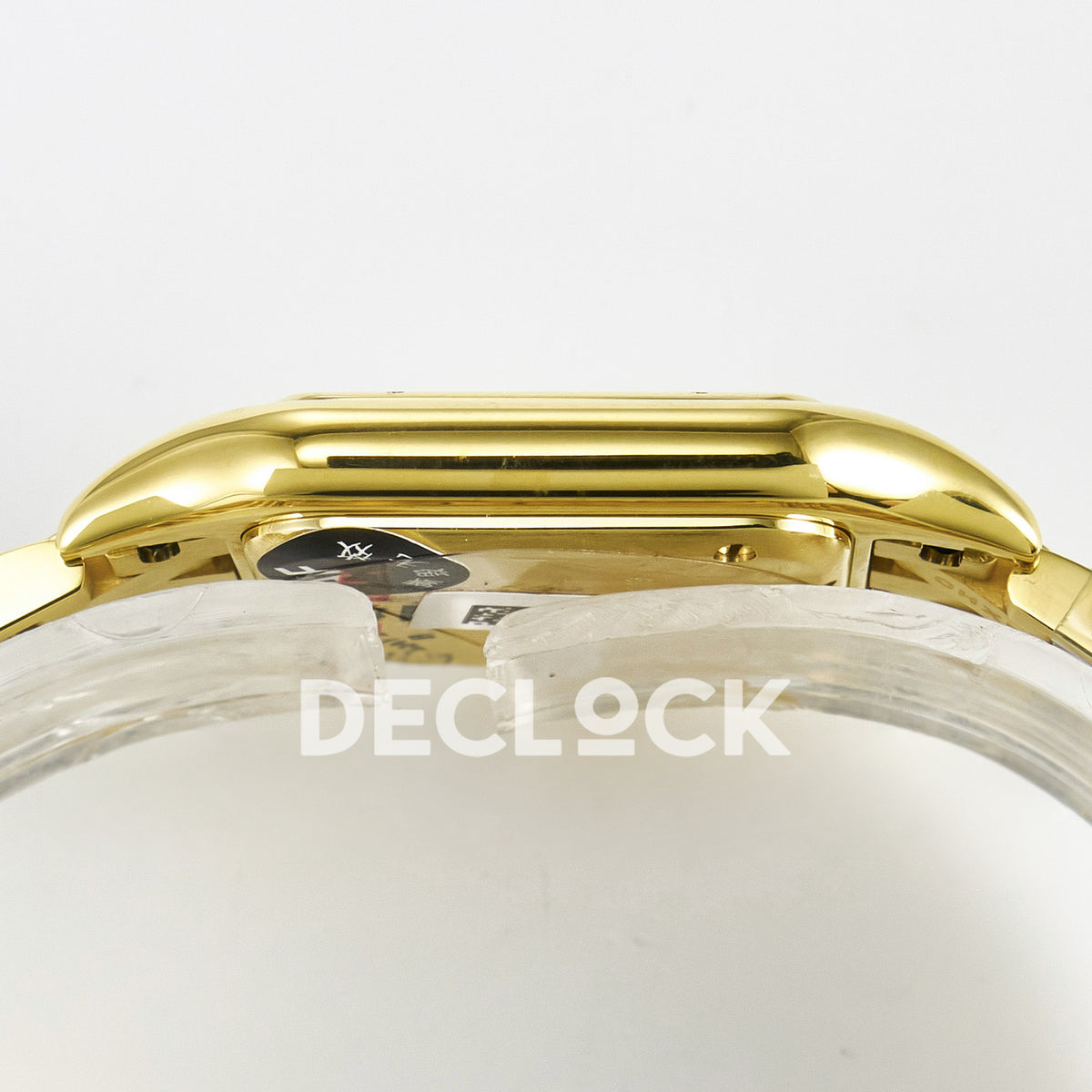 Panthère De Cartier Small 30x22mm Yellow Gold White Dial Asian AAA+ Replica – watch detail 11