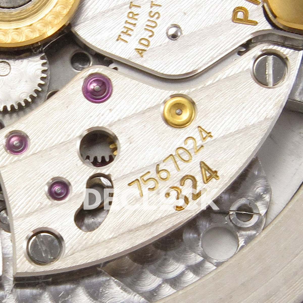 Patek Philippe Aquanaut 5168G APWF replica - original 7567024 and 324 movement engravings