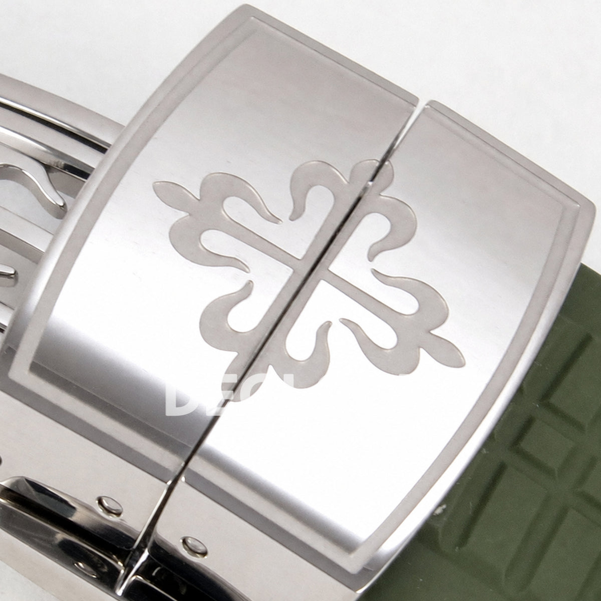 Patek Philippe Aquanaut 5168G 42mm DDF 1Green Dial on Green Rubber Strap DPB330 Super Clone (Weighted)