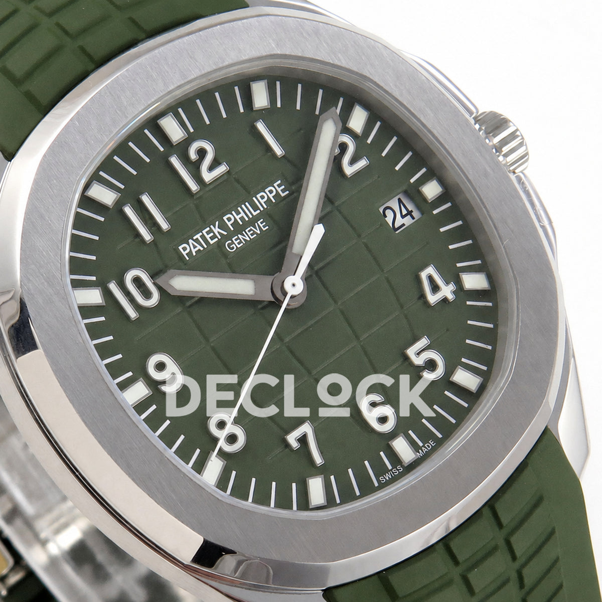 Patek Philippe Aquanaut 5168G Green Dial OME DPB330 Replica
