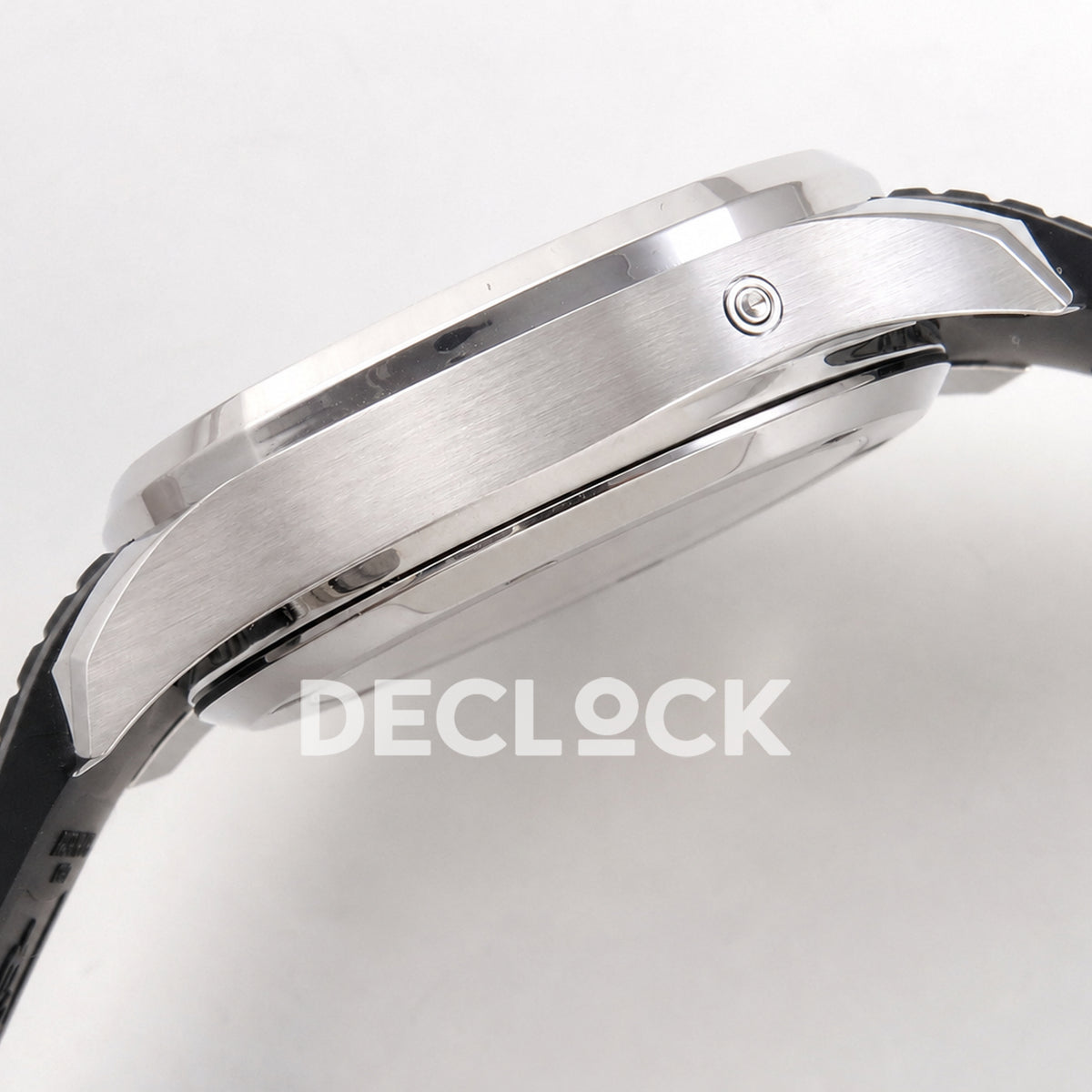 Patek Philippe Aquanaut 42.5mm 5968 Gray Dial Black Strap DDF A520 Replica