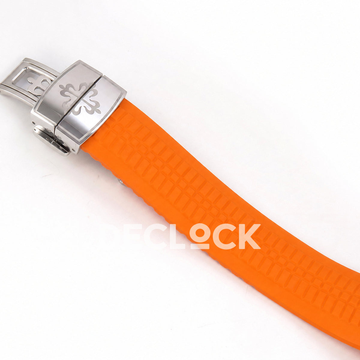 Patek Philippe Aquanaut 42.5mm 5968 Gray Dial Orange Strap DDF A520 Replica