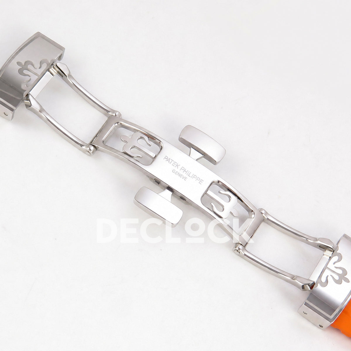 Patek Philippe Aquanaut 42.5mm 5968 Gray Dial Orange Strap DDF A520 Replica
