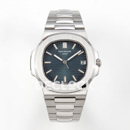 Patek Philippe Nautilus 5711 DDF 2006 V2, blue dial, DPB330 — front