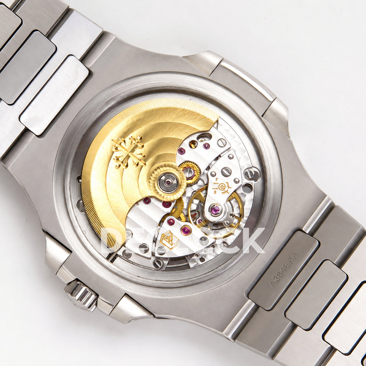 Patek Philippe Nautilus 5711 PPF, blue dial, JH330 — movement balance