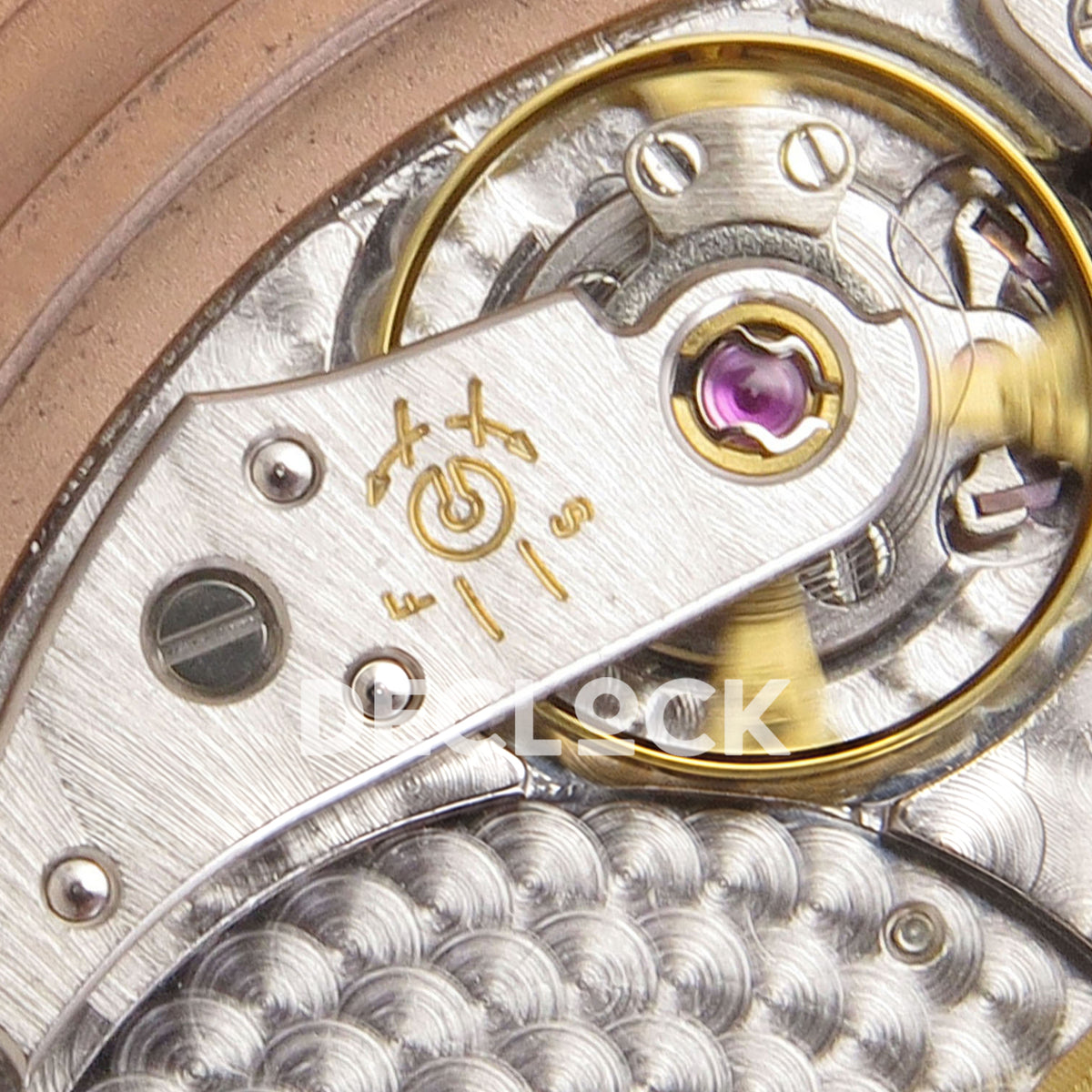 Patek Philippe Nautilus 5712/1R-001 UMI Brown Dial Rose Gold PP240 Free Sprung replica - balance detail