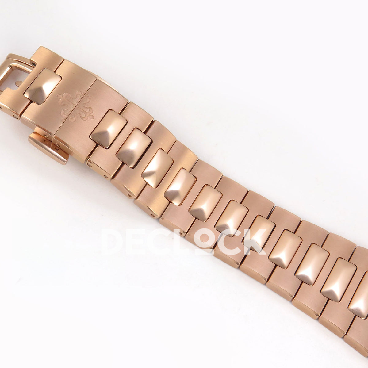 Patek Philippe Nautilus 5712/1R-001 UMI Brown Dial Rose Gold PP240 Free Sprung replica - bracelet