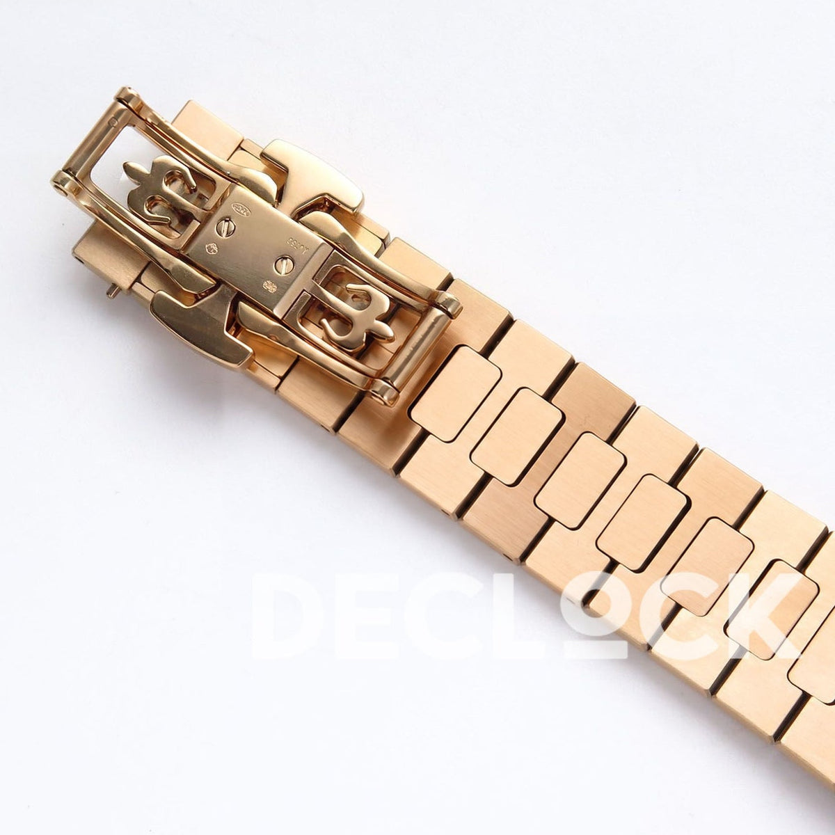 Patek Philippe Nautilus 5712/1R PPF V4+ brown dial rose-gold-plated steel watch, inner bracelet and deployant clasp