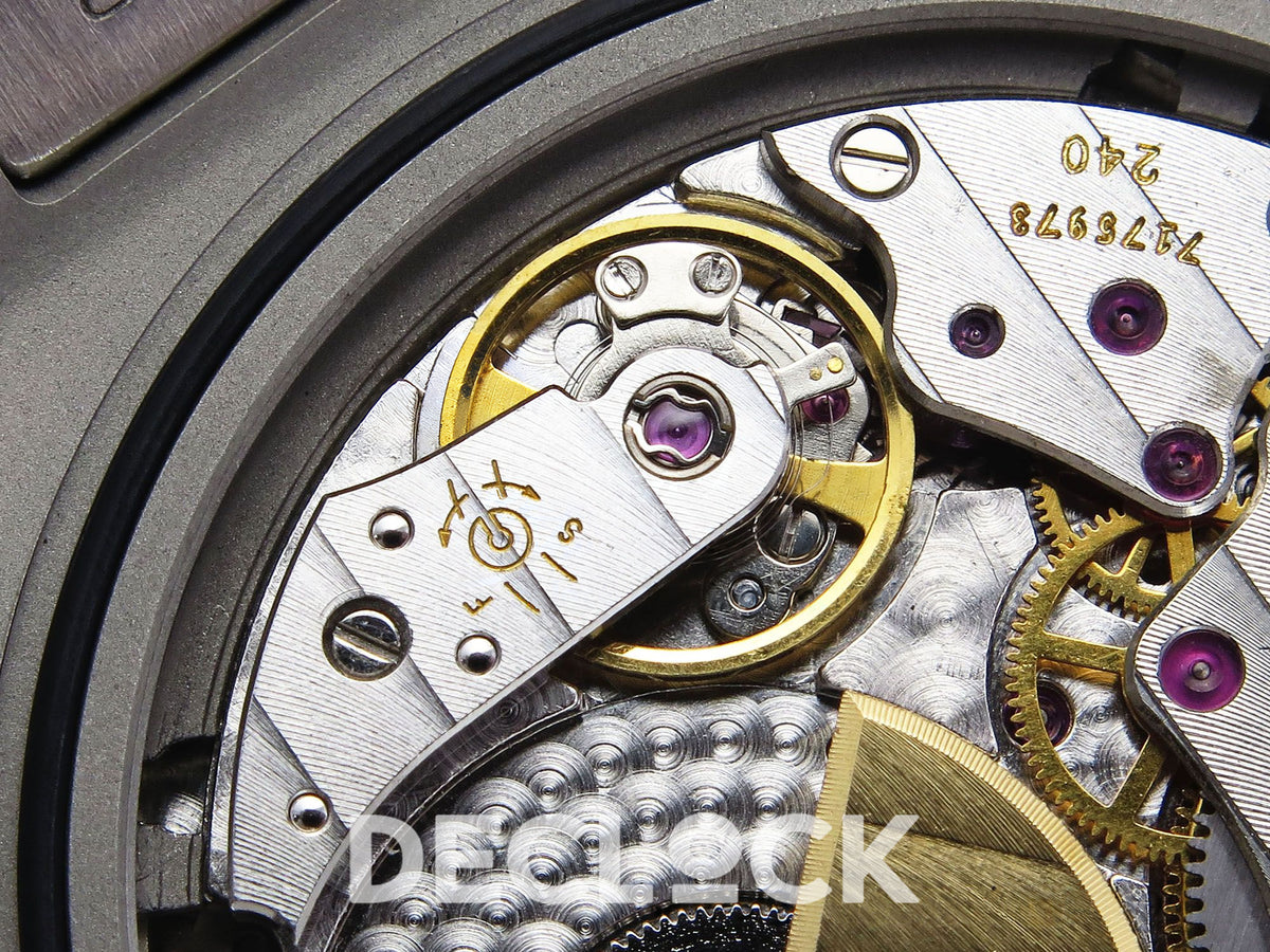Patek Philippe Nautilus 5712 PPF V4+ PPF240 balance wheel, regulator and hairspring