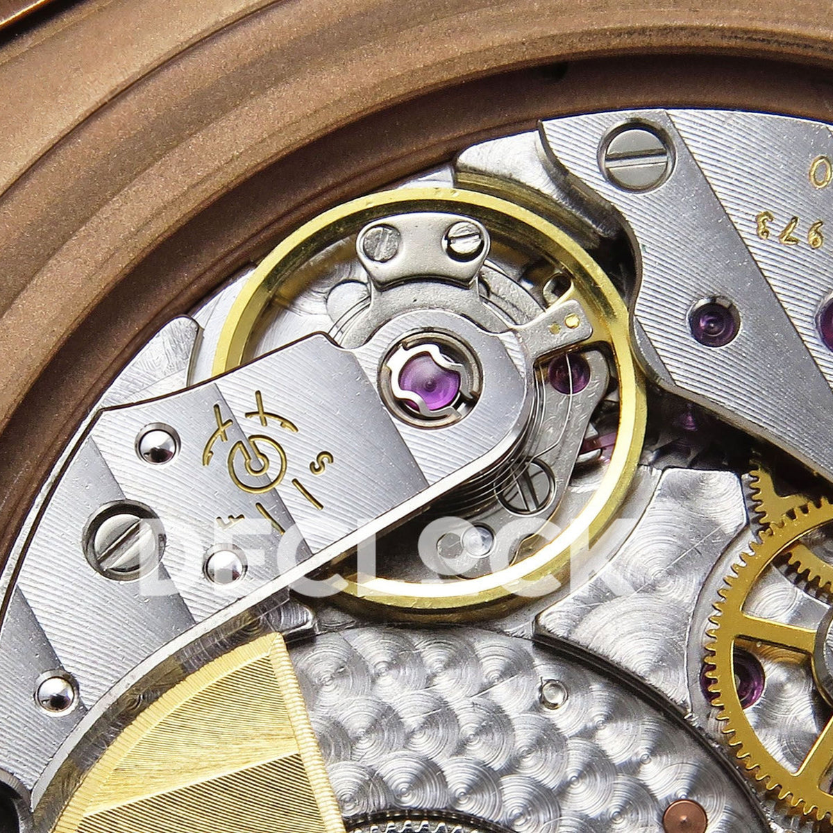Patek Philippe Nautilus 5712 PPF V4+ movement, balance wheel and regulator macro