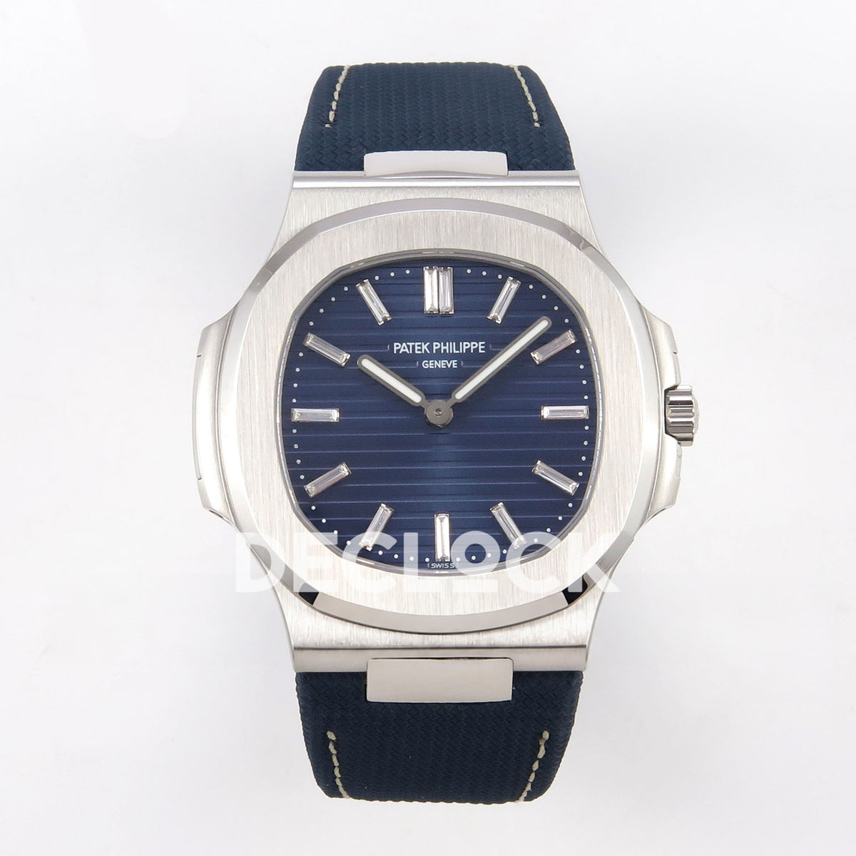Patek Philippe Nautilus 5810G-001 PPF Blue Composite Strap SA240 replica - front