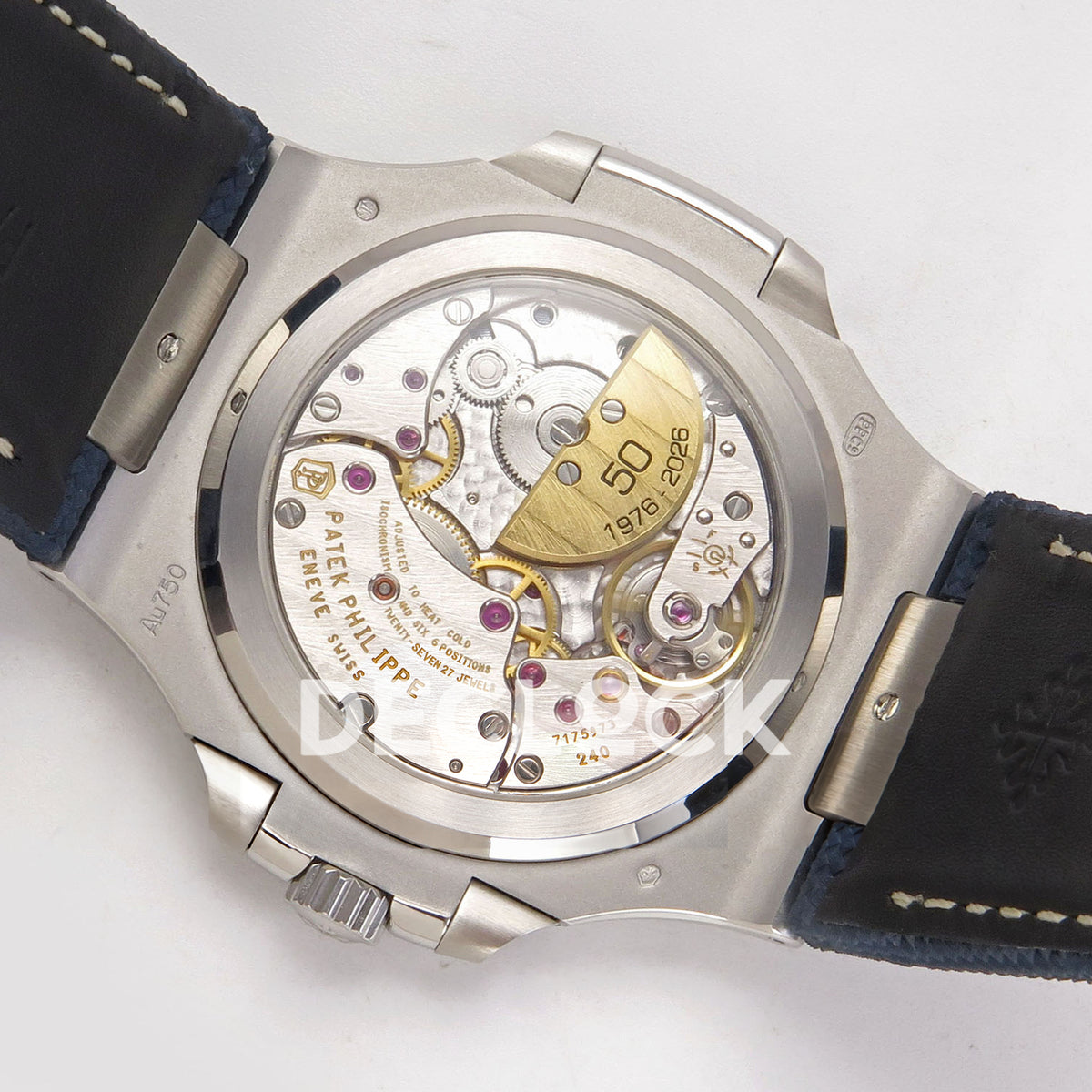 Patek Philippe Nautilus 5810G-001 PPF Blue Composite Strap SA240 replica - movement back