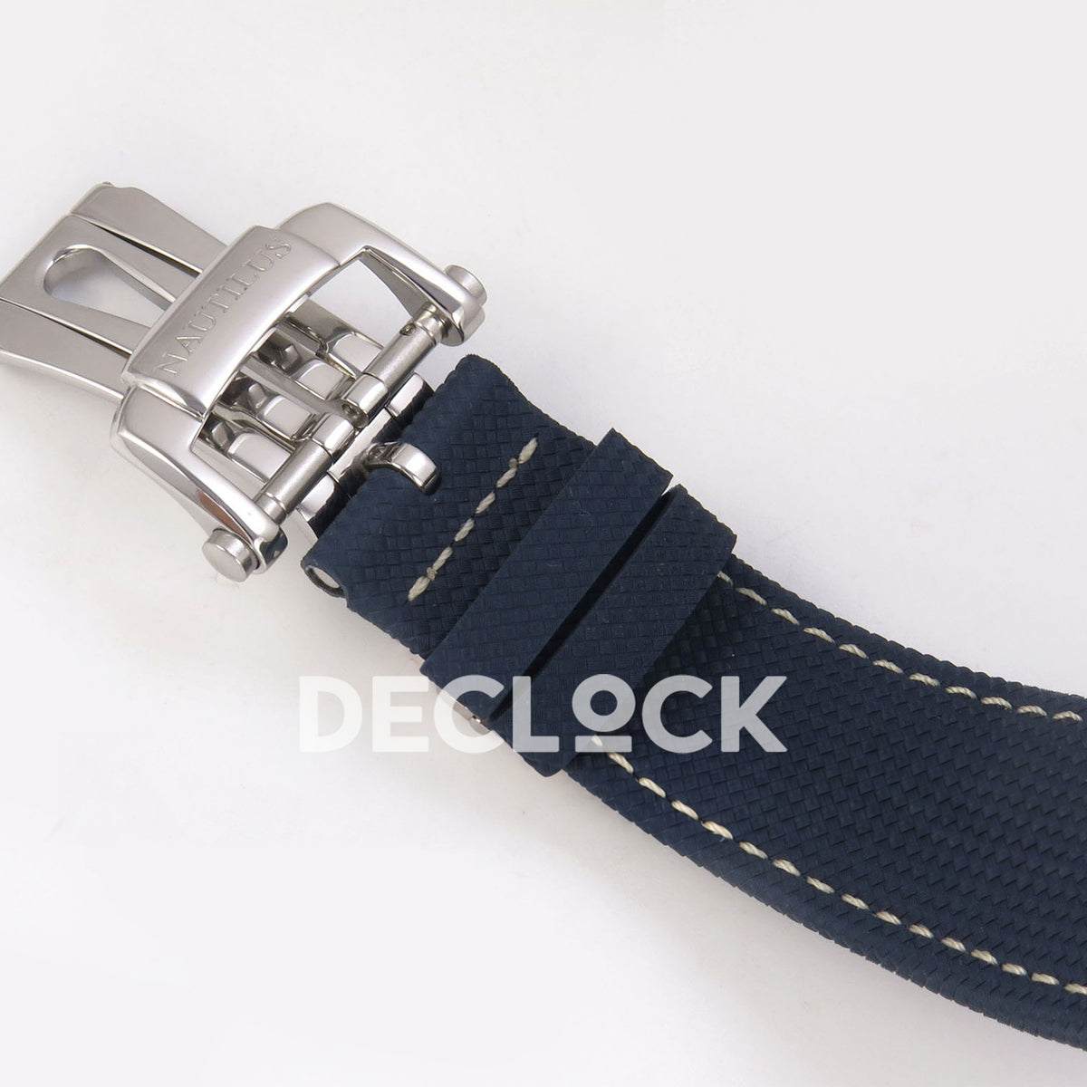 Patek Philippe Nautilus 5810G-001 PPF Blue Composite Strap SA240 replica - strap clasp