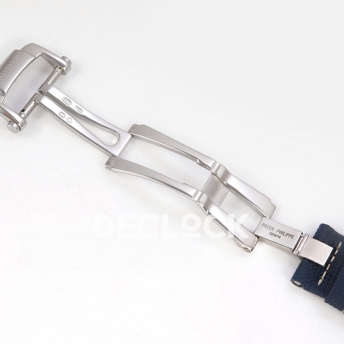 Patek Philippe Nautilus 5810G-001 PPF Blue Composite Strap SA240 replica - deployant open