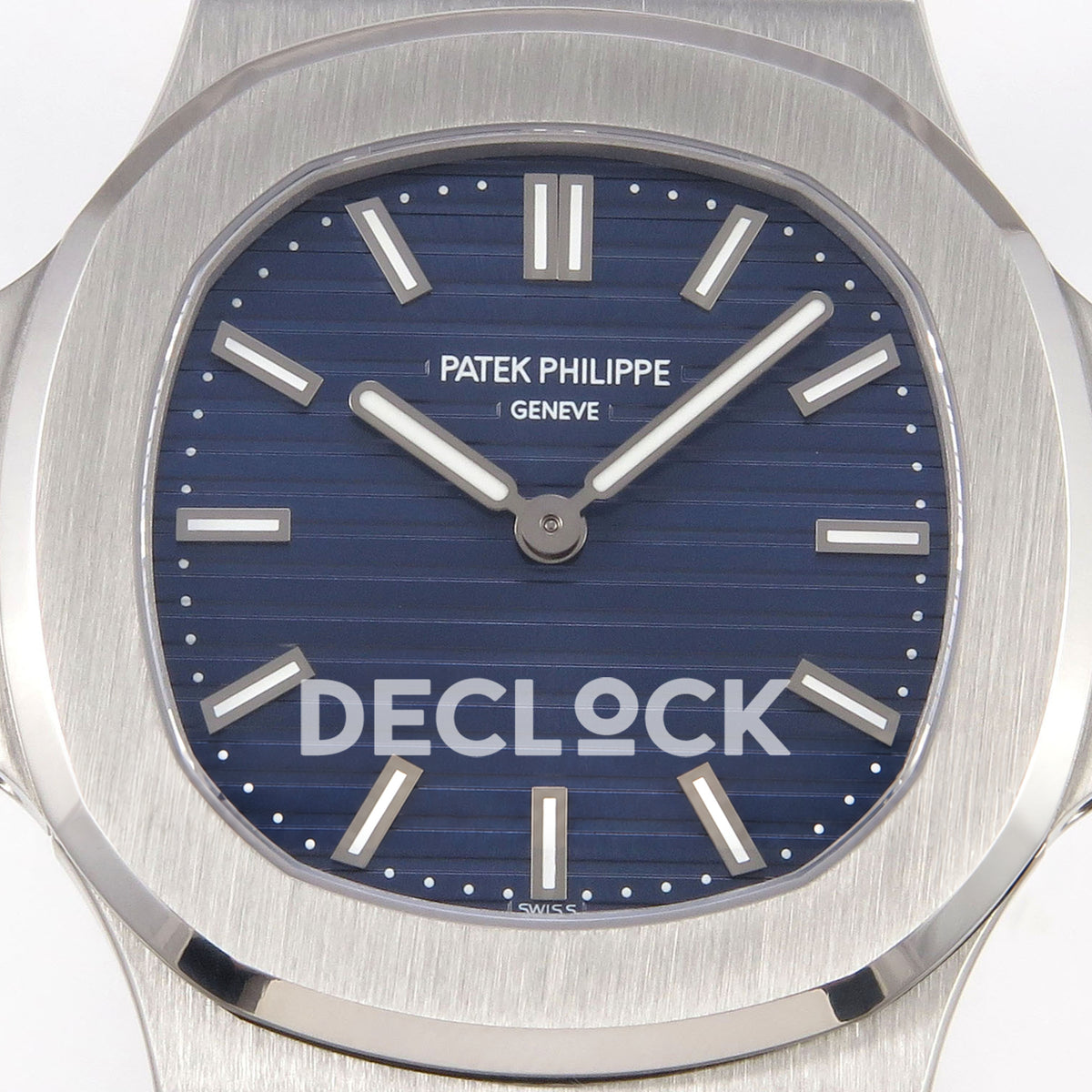 Patek Philippe Nautilus 5810/1G-001 PPF Blue Dial Steel Bracelet SA240 replica - dial closeup