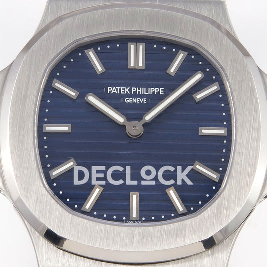 Patek Philippe Nautilus 5810/1G-001 PPF Blue Dial Steel Bracelet SA240 replica - dial closeup
