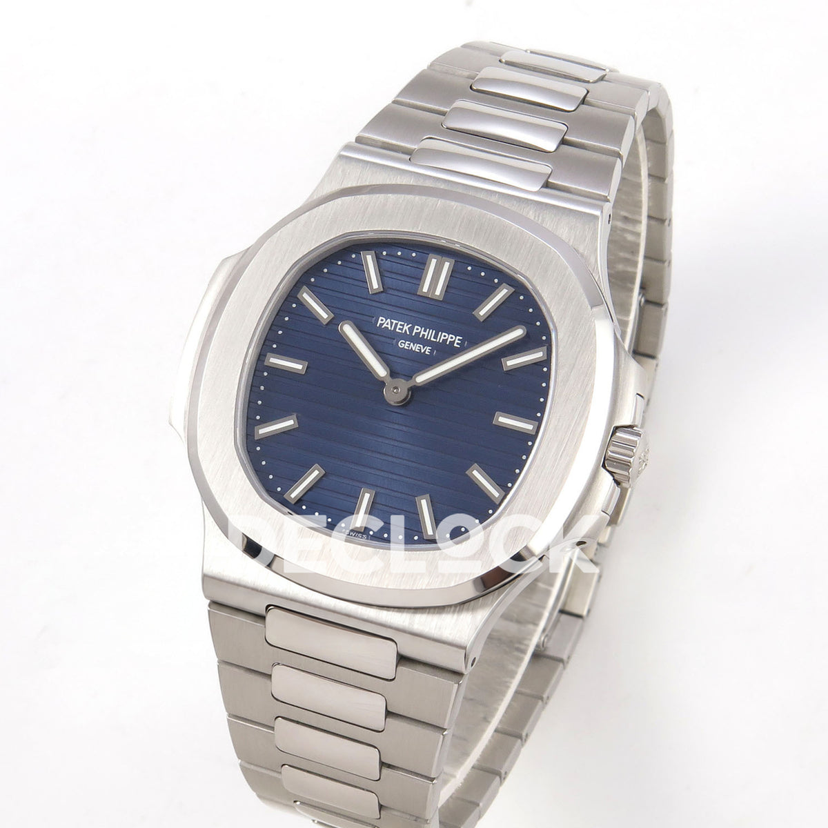Patek Philippe Nautilus 5810/1G-001 PPF Blue Dial Steel Bracelet SA240 replica - three quarter
