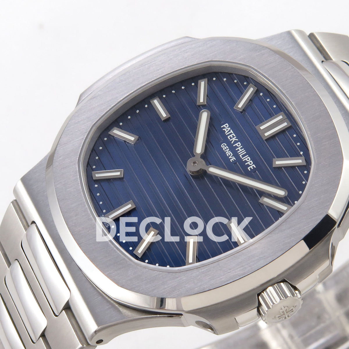 Patek Philippe Nautilus 5810/1G-001 PPF Blue Dial Steel Bracelet SA240 replica - dial angle right