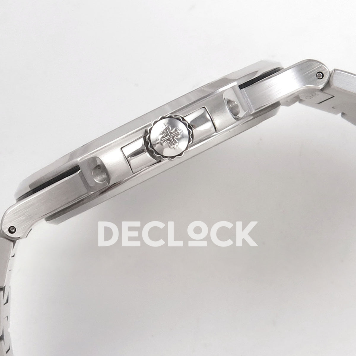Patek Philippe Nautilus 5810/1G-001 PPF Blue Dial Steel Bracelet SA240 replica - crown side