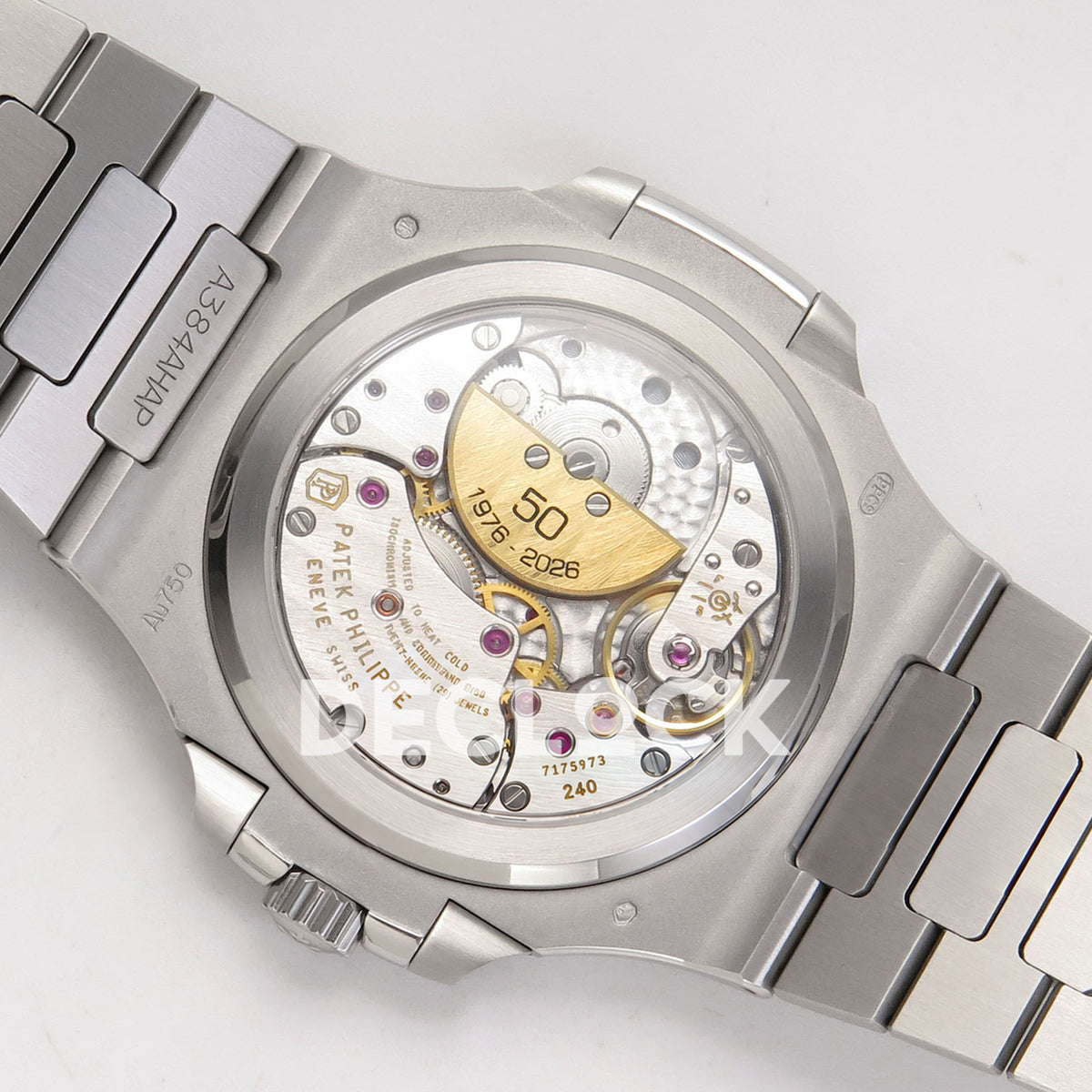 Patek Philippe Nautilus 5810/1G-001 PPF Blue Dial Steel Bracelet SA240 replica - movement back