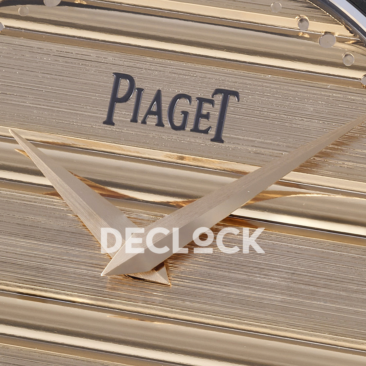 Piaget Polo 79 38mm Black Gold Dial Bracelet PDF 1200P1 replica - dial logo hands