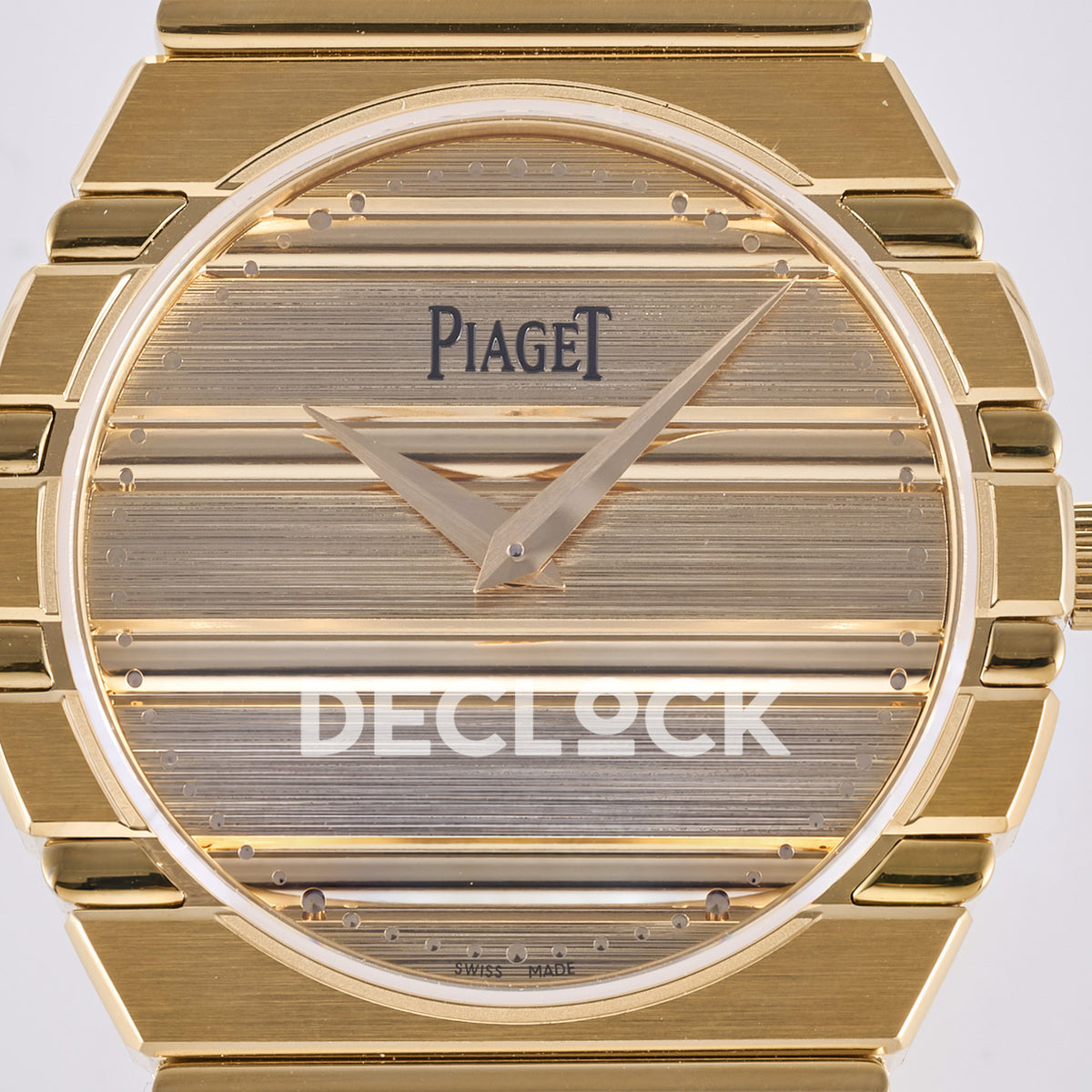 Piaget Polo 79 38mm Rose Gold Dial Bracelet PDF 1200P1 replica - dial closeup