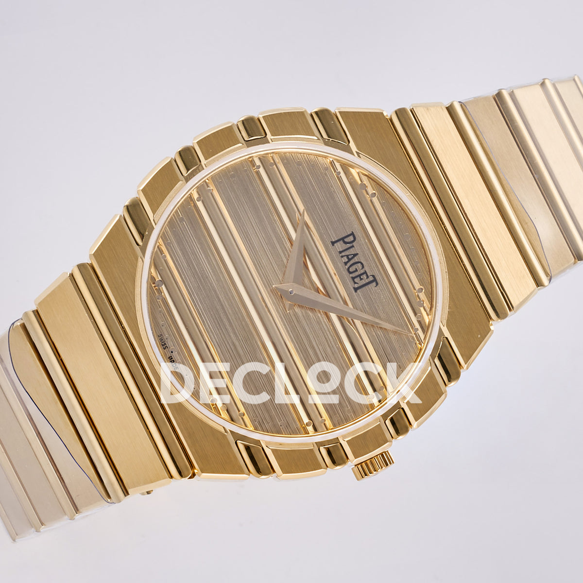Piaget Polo 79 38mm Rose Gold Dial Bracelet PDF 1200P1 replica - full watch left