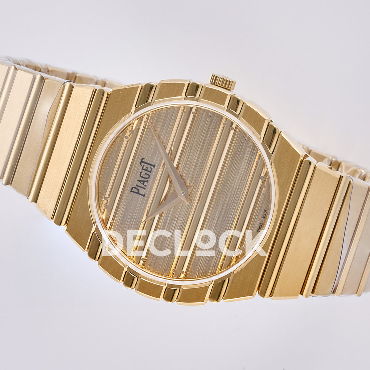 Piaget Polo 79 38mm Rose Gold Dial Bracelet PDF 1200P1 replica - full watch right
