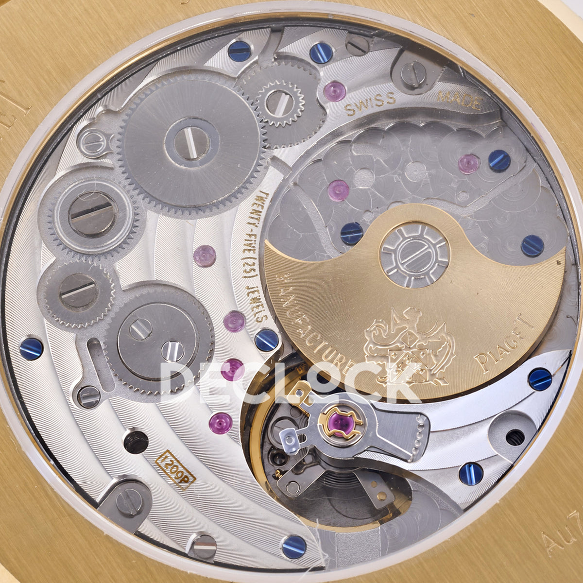 Piaget Polo 79 38mm Rose Gold Dial Bracelet PDF 1200P1 replica - movement detail