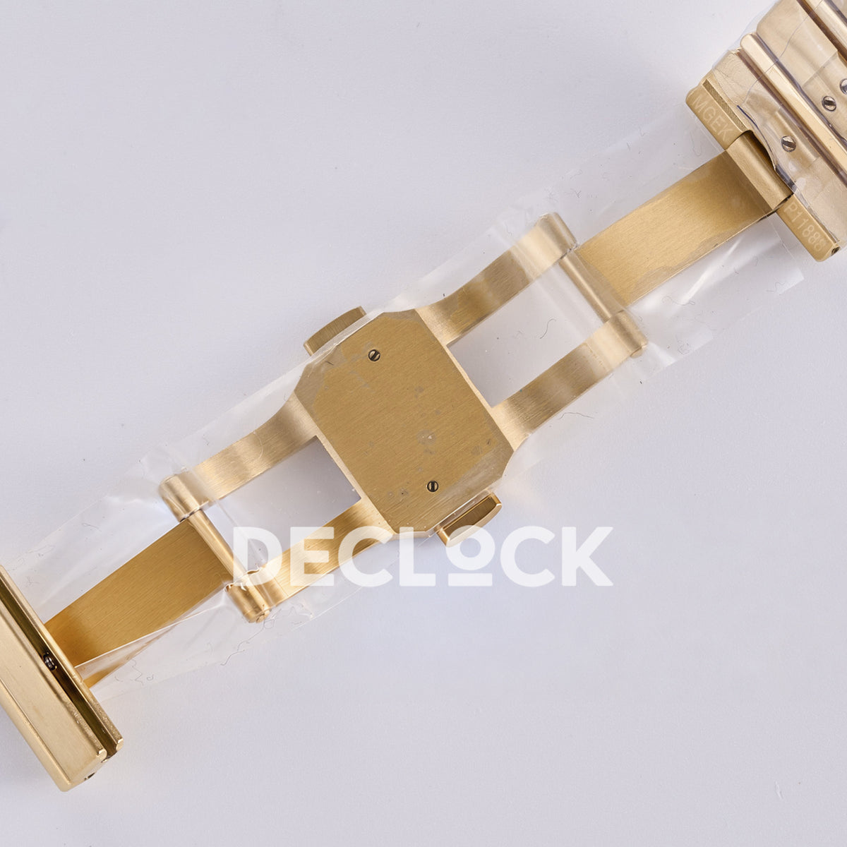 Piaget Polo 79 38mm Rose Gold Dial Bracelet PDF 1200P1 replica - clasp open angle
