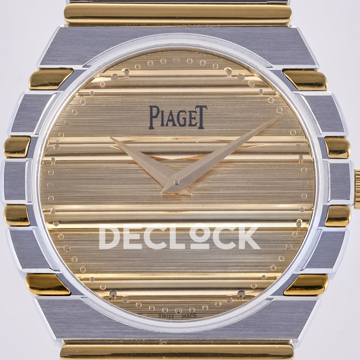 Piaget Polo 79 38mm Two Tone Gold Dial PDF 1200P1 replica - dial closeup