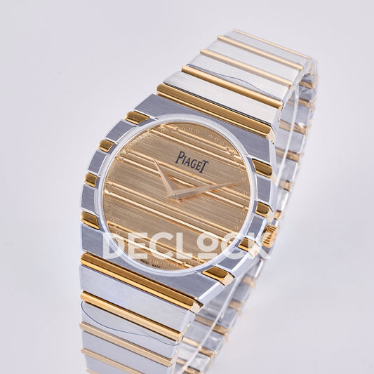 Piaget Polo 79 38mm Two Tone Gold Dial PDF 1200P1 replica - three quarter