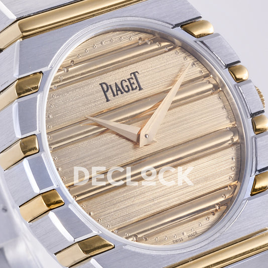 Piaget Polo 79 38mm Two Tone Gold Dial PDF 1200P1 replica - dial angle left