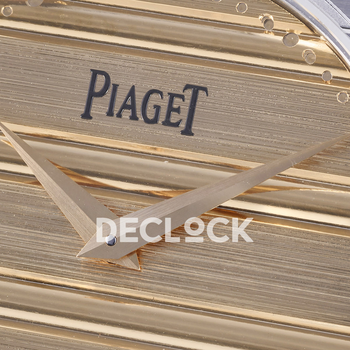 Piaget Polo 79 38mm Two Tone Gold Dial PDF 1200P1 replica - dial logo hands