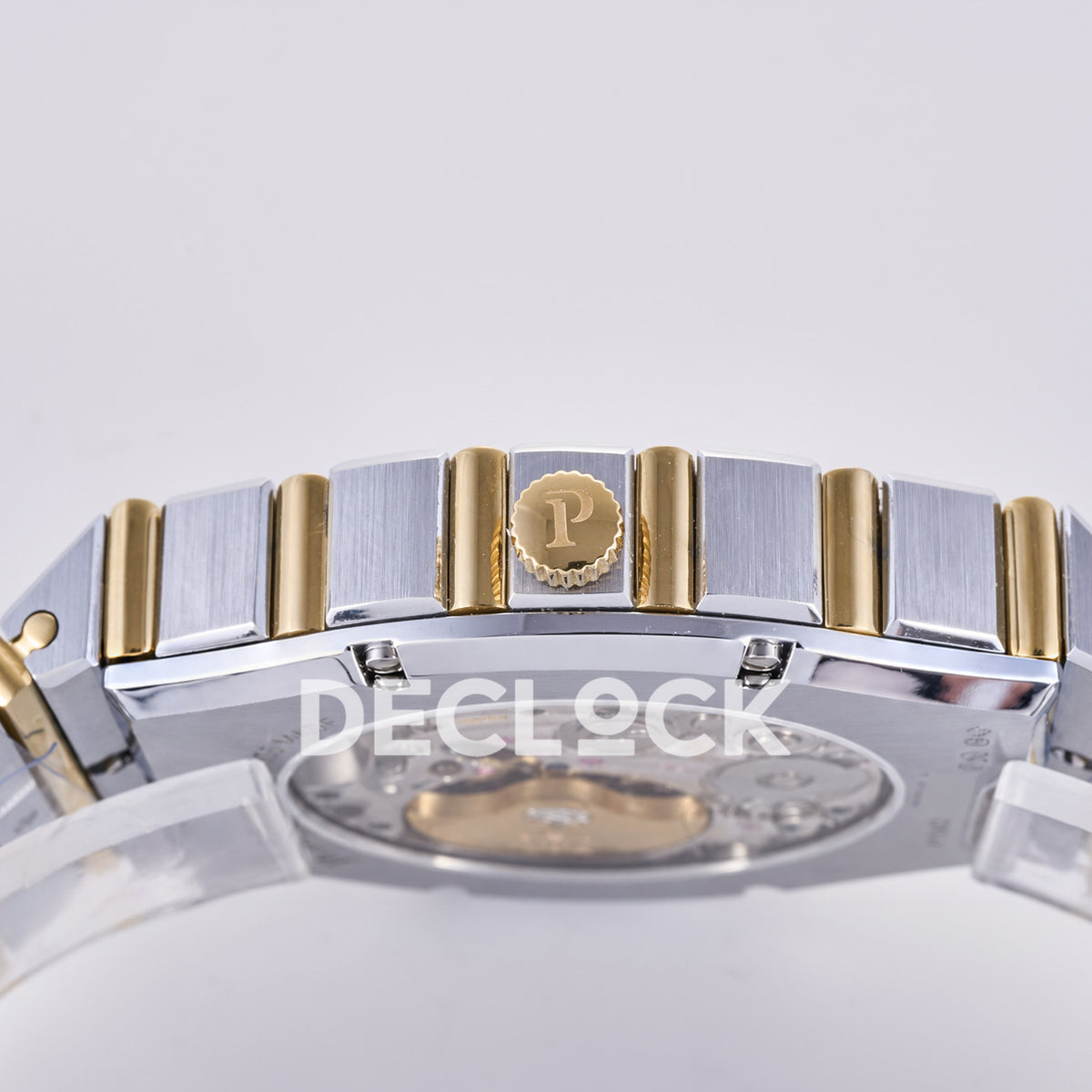 Piaget Polo 79 38mm Two Tone Gold Dial PDF 1200P1 replica - crown side